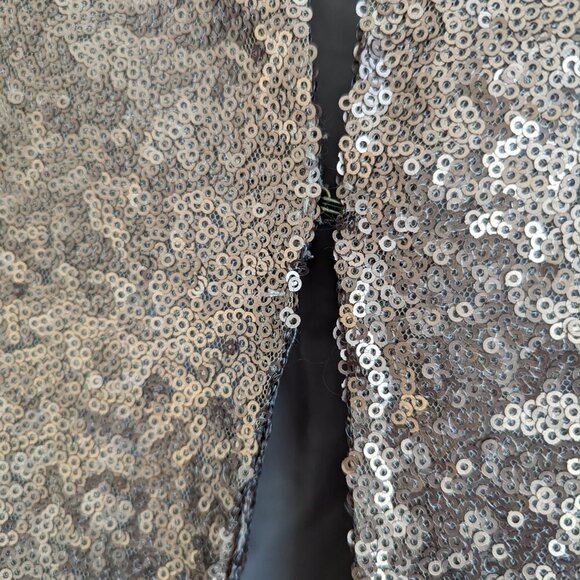 Justfab Rose gold Sequin Blazer - Picture 6 of 7